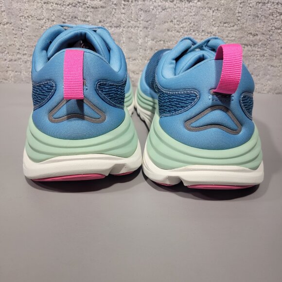 Hoka One One Gaviota 5 Women's Size US 9B Alpine Blue Jadeite Athletic Sneakers. - Picture 3 of 13